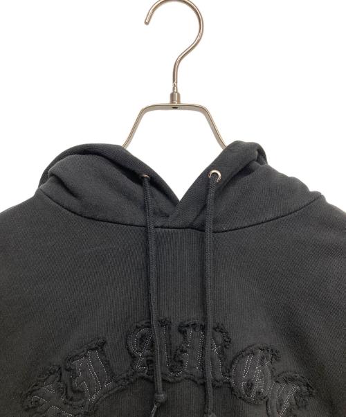 X-LARGE（エクストララージ）X-LARGE (エクストララージ) フード付きトレーナーARCH LOGO HOODED SWEATSHIRT ブラック サイズ:Lの古着・服飾アイテム
