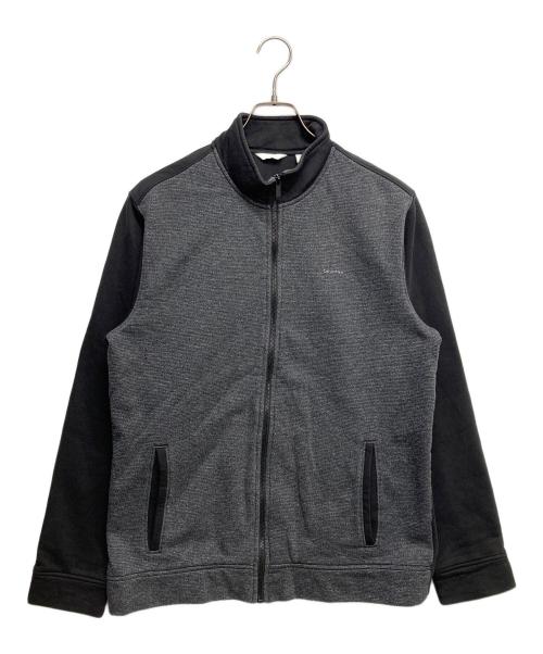 Calvin Klein（カルバンクライン）Calvin Klein (カルバンクライン) ジップアップジャケット グレー サイズ:Mの古着・服飾アイテム