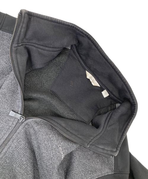 Calvin Klein（カルバンクライン）Calvin Klein (カルバンクライン) ジップアップジャケット グレー サイズ:Mの古着・服飾アイテム