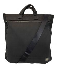 PORTER×BEAUTY&YOUTH（ポーター×ビューティーアンドユース）の古着「別注ヘルメットバッグ」｜ブラック