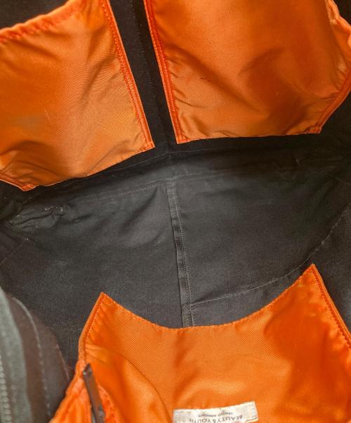 PORTER（ポーター）PORTER (ポーター) BEAUTY&YOUTH (ビューティーアンドユース) 別注ヘルメットバッグ ブラックの古着・服飾アイテム