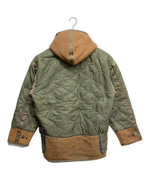 AVIREX（アヴィレックス）AVIREX (アヴィレックス) 裏ボアキルティングジャケット オリーブ サイズ:Mの古着・服飾アイテム