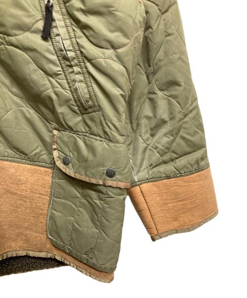 AVIREX（アヴィレックス）AVIREX (アヴィレックス) 裏ボアキルティングジャケット オリーブ サイズ:Mの古着・服飾アイテム