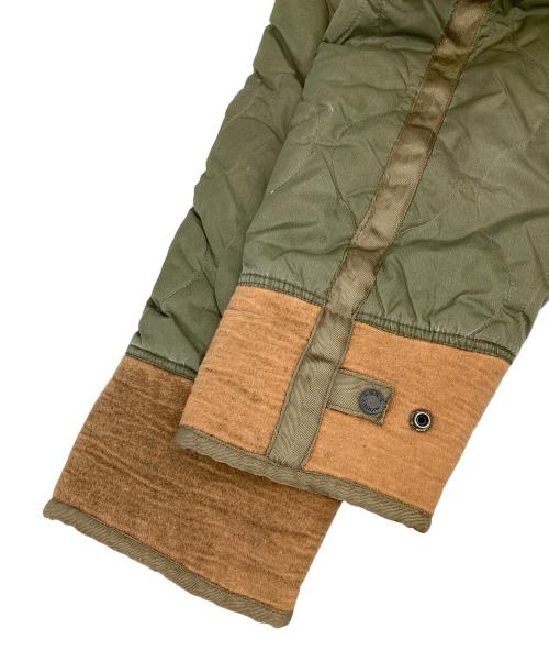 AVIREX（アヴィレックス）AVIREX (アヴィレックス) 裏ボアキルティングジャケット オリーブ サイズ:Mの古着・服飾アイテム