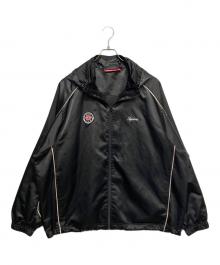 SUPREME（シュプリーム）の古着「SATIN HOODED TRACK JACKET」｜ブラック