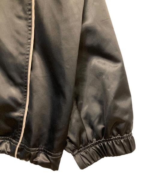 SUPREME（シュプリーム）Supreme (シュプリーム) SATIN HOODED TRACK JACKET ブラック サイズ:XLの古着・服飾アイテム