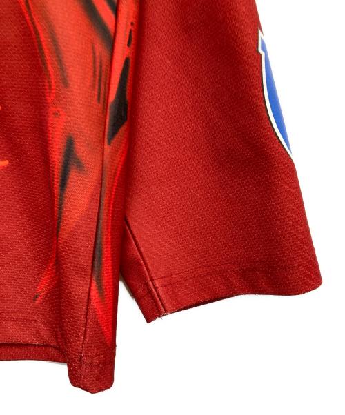 SUPREME（シュプリーム）SUPREME (シュプリーム) DRAGON HOCKEY JERSEY ブラック×レッド サイズ:Mの古着・服飾アイテム