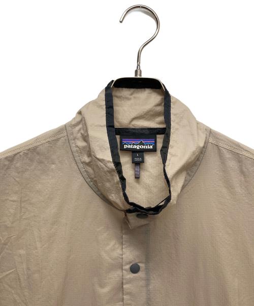 Patagonia（パタゴニア）Patagonia (パタゴニア) Houdini Snap T Pullover ベージュ サイズ:Lの古着・服飾アイテム