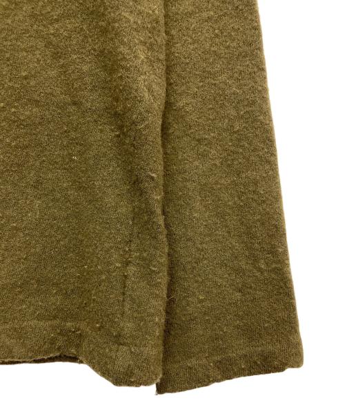 COMME des GARCONS HOMME PLUS（コムデギャルソンオムプリュス）COMME des GARCONS HOMME PLUS (コムデギャルソンオムプリュス) 99AWSECRET TREASUREカーディガン オリーブ サイズ:肩幅40-身幅50-着丈61の古着・服飾アイテム