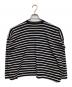 COMME des GARCONS COMME des GARCONS (コムデギャルソン コムデギャルソン) ショートボーダーニット ネイビー×ホワイト サイズ:S：12000円