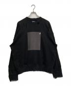 steinシュタイン）の古着「OVERSIZED REBUILD SWEAT LS」｜ブラック