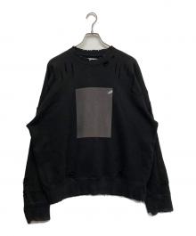 stein（シュタイン）の古着「OVERSIZED REBUILD SWEAT LS」｜ブラック