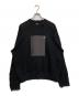 stein（シュタイン）の古着「OVERSIZED REBUILD SWEAT LS」｜ブラック