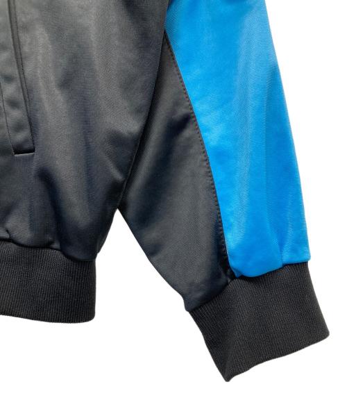adidas（アディダス）adidas (アディダス) トラックジャケット ブラック×ブルー サイズ:Lの古着・服飾アイテム