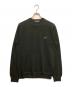 FRED PERRY（フレッドペリー）の古着「ピケクルーネックニット」｜オリーブ