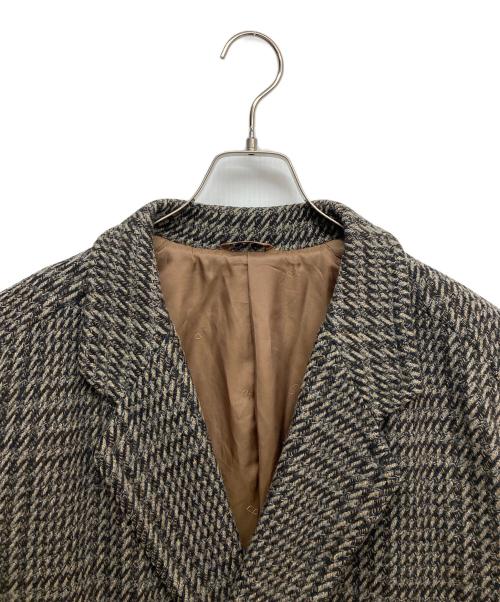Christian Dior MONSIEUR（クリスチャンディオールムッシュ）Christian Dior MONSIEUR (クリスチャンディオールムッシュ) ミドルツイードジャケット ベージュ サイズ:Mの古着・服飾アイテム