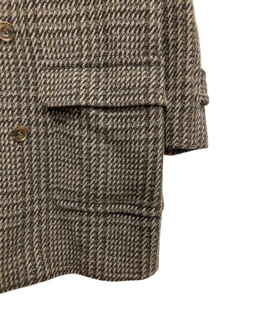 Christian Dior MONSIEUR（クリスチャンディオールムッシュ）Christian Dior MONSIEUR (クリスチャンディオールムッシュ) ミドルツイードジャケット ベージュ サイズ:Mの古着・服飾アイテム