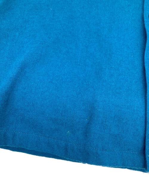WACKO MARIA（ワコマリア）WACKO MARIA (ワコマリア) モヘアウール オープンカラーシャツ ブルー サイズ:Sの古着・服飾アイテム