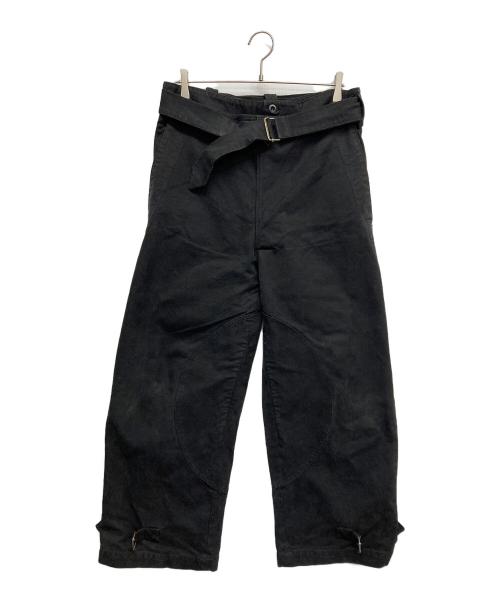 USED（ユーズド）USED (ユーズド) モーターサイクルパンツ ブラック サイズ:無しの古着・服飾アイテム