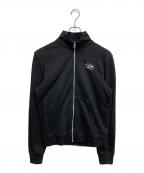 DIESELディーゼル）の古着「S-GINNI-ZIP-OD ジップアップスウェット」｜ブラック
