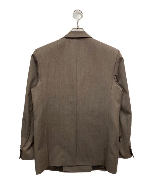 AMOMENTO（アモーメント）AMOMENTO (アモーメント) DOUBLE BREASTED WOOL JACKET ブラウンの古着・服飾アイテム