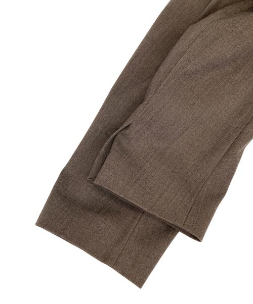 AMOMENTO（アモーメント）AMOMENTO (アモーメント) DOUBLE BREASTED WOOL JACKET ブラウンの古着・服飾アイテム