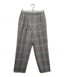 Burberry's（バーバリーズ）の古着「ノバチェックスラックス」｜グレー