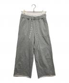 Bibiy.ビビィ）の古着「/JULIET DOUBLE WAIST PANTS」｜グレー