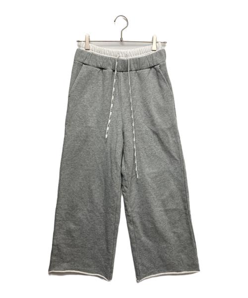 Bibiy.（ビビィ）Bibiy. (ビビィ) /JULIET DOUBLE WAIST PANTS グレー サイズ:Fの古着・服飾アイテム