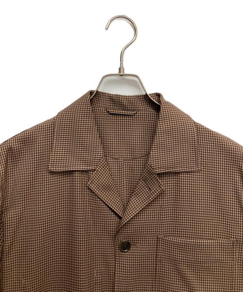 MACKINTOSH PHILOSOPHY（マッキントッシュ フィロソフィー）MACKINTOSH PHILOSOPHY (マッキントッシュ フィロソフィー) ブリティッシュチェックジャケット ブラウン サイズ:40の古着・服飾アイテム