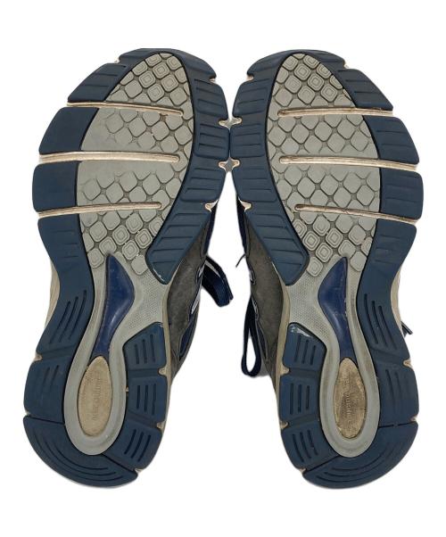 NEW BALANCE（ニューバランス）NEW BALANCE (ニューバランス) ローカットスニーカー グレー×ネイビー サイズ:27の古着・服飾アイテム