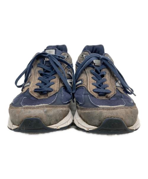 NEW BALANCE（ニューバランス）NEW BALANCE (ニューバランス) ローカットスニーカー グレー×ネイビー サイズ:27の古着・服飾アイテム