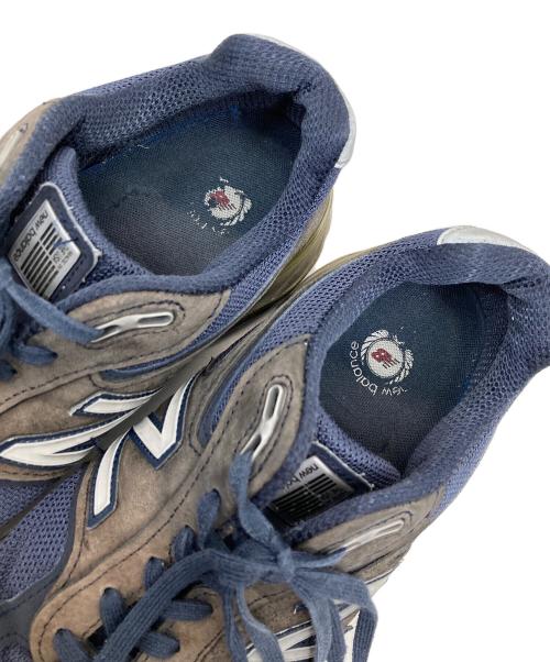 NEW BALANCE（ニューバランス）NEW BALANCE (ニューバランス) ローカットスニーカー グレー×ネイビー サイズ:27の古着・服飾アイテム