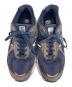 中古・古着 NEW BALANCE (ニューバランス) ローカットスニーカー グレー×ネイビー サイズ:27：12000円