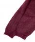中古・古着 YOKE (ヨーク) SQUARE PANNEL MOHAIR CARDIGAN エンジ サイズ:2：20000円
