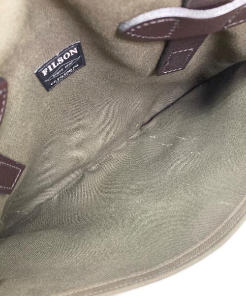 FILSON（フィルソン）FILSON (フィルソン) ラギットツイルトートバッグ ブラウン×オリーブの古着・服飾アイテム
