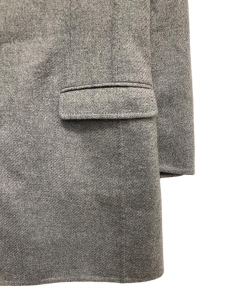 ERMENEGILDO ZEGNA（エルメネジルド・ゼニア）Ermenegildo Zegna (エルメネジルド・ゼニア) カシミヤチェスターコート グレー サイズ:50Rの古着・服飾アイテム