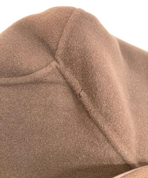 VALENTINO（ヴァレンティノ）VALENTINO (ヴァレンティノ) カシミヤ混チェスターコート ブラウン サイズ:48の古着・服飾アイテム