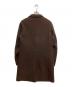 VALENTINO (ヴァレンティノ) カシミヤ混チェスターコート ブラウン サイズ:48：7000円