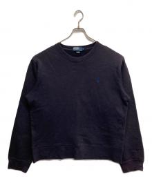 POLO RALPH LAUREN（ポロ・ラルフローレン）の古着「スウェット」｜ブラック