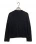 BURBERRY BLACK LABEL (バーバリーブラックレーベル) ヘンリーネックニット ブラック サイズ:2：4000円