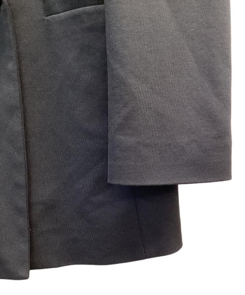 BALLSEY（ボールジィ）BALLSEY (ボールジィ) ジャージーステッチ ダブルブレストジャケット ネイビー サイズ:34の古着・服飾アイテム
