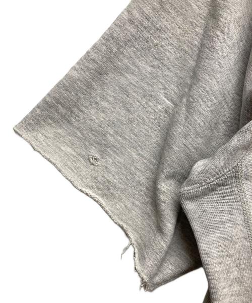 Champion（チャンピオン）Champion (チャンピオン) 半袖3段リバースウィーブスウェット グレー サイズ:Lの古着・服飾アイテム