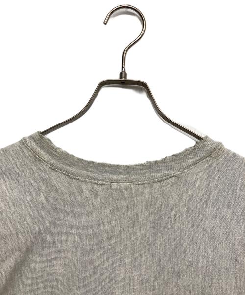 Champion（チャンピオン）Champion (チャンピオン) 半袖3段リバースウィーブスウェット グレー サイズ:Lの古着・服飾アイテム