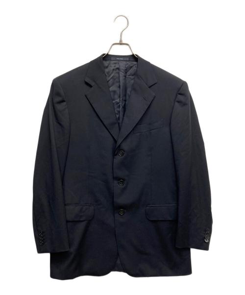 ERMENEGILDO ZEGNA（エルメネジルド・ゼニア）Ermenegildo Zegna (エルメネジルド・ゼニア) 3Bジャケット ネイビー サイズ:48の古着・服飾アイテム