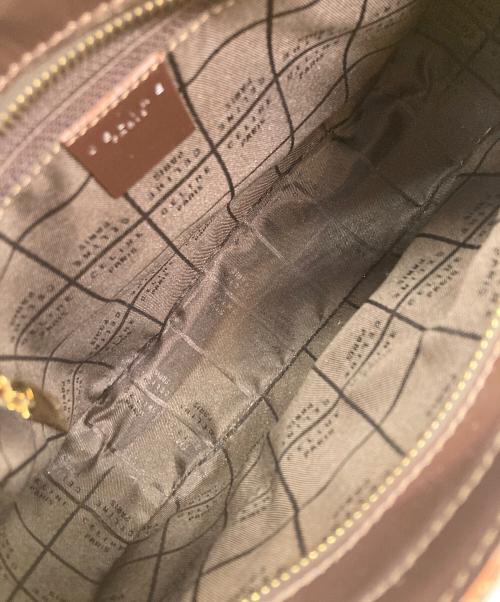 CELINE（セリーヌ）CELINE (セリーヌ) Cマカダム柄ワンショルダーバッグ ブラウンの古着・服飾アイテム