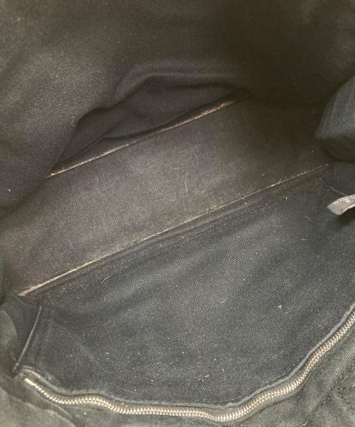 HERMES（エルメス）HERMES (エルメス) ミニトートバッグ グレー×ブラックの古着・服飾アイテム