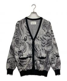 WACKO MARIA（ワコマリア）の古着「TIM LEHI JACQARD CARDIGAN」｜グレー
