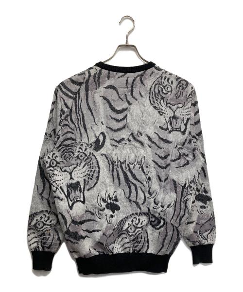 WACKO MARIA（ワコマリア）WACKO MARIA (ワコマリア) TIM LEHI JACQARD CARDIGAN グレー サイズ:Sの古着・服飾アイテム
