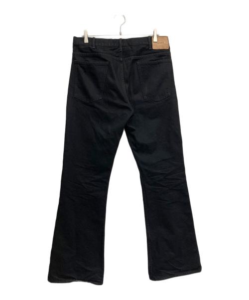 SAINT MICHAEL（セントマイケル）SAINT MICHAEL (セントマイケル) BLACK DENIM PANTS ブラック サイズ:34-34の古着・服飾アイテム